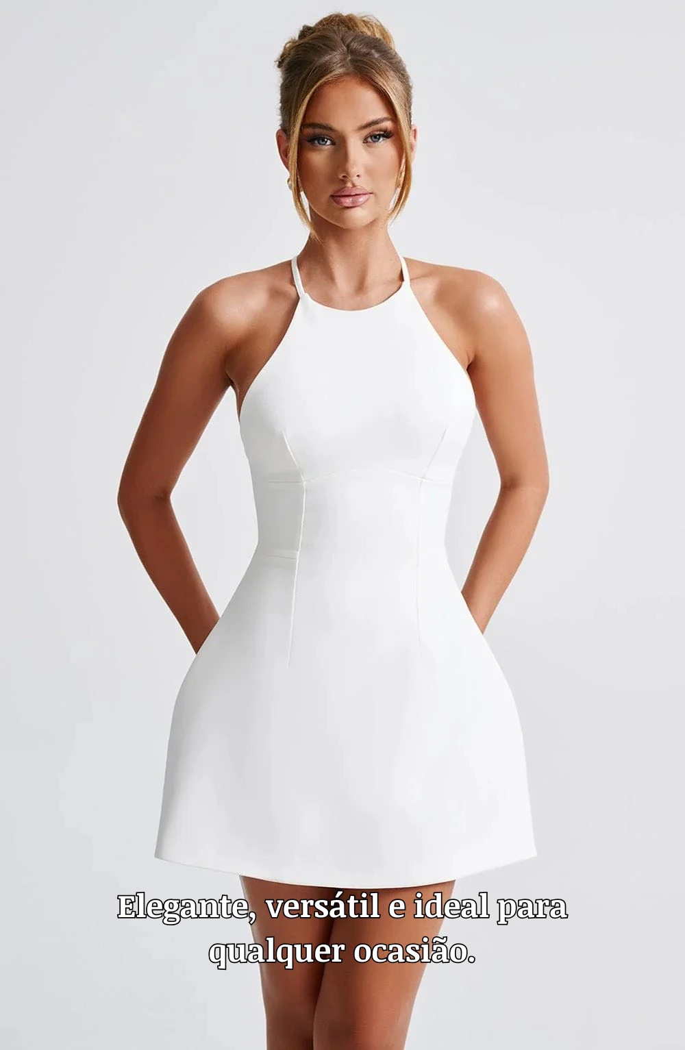 VESTIDO VALENTINA + MEIA CALÇA GRÁTIS